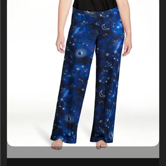 Other - NWT XL  womens sleep pants blue celestial